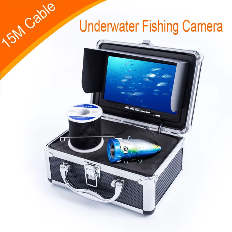 

50M Fishing Camera 12pcs LEDs Lake and Boat Fishing Under Water Camera Kit/Lce Fish Fishder