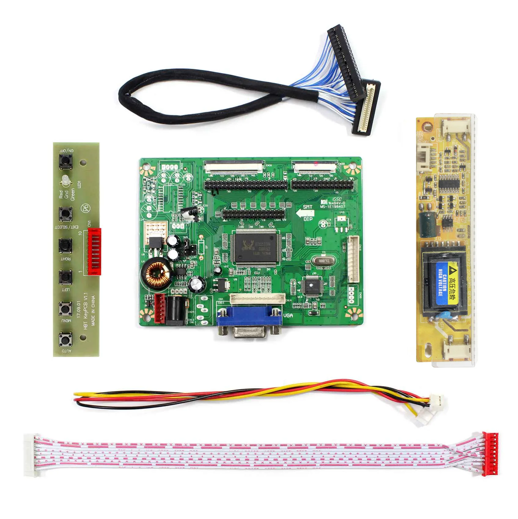 صالح إلى 6.5 بوصة T-51750GD065J-FW 640x480 LCD VGA LCD تحكم مجلس RTMC7B