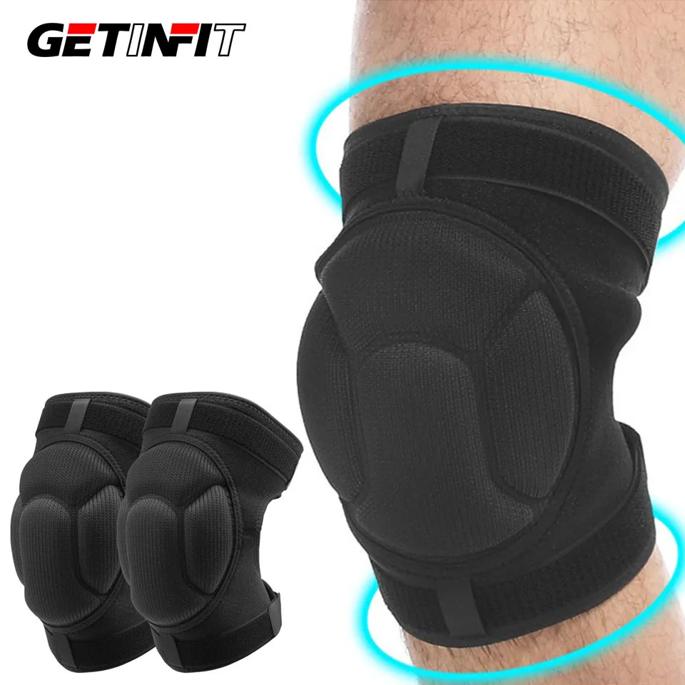 

Getinfit 1Pair Adjustable Patella Support Belt Leg Knee Pad Brace Fastener Sporting Basketball Kneepad Fitness Knee Protector