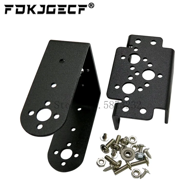 Voor MG995 MG996R MG945 MG946R Stuurinrichting Pan En Tilt Mount Mechanische Robot Servo Mount Set