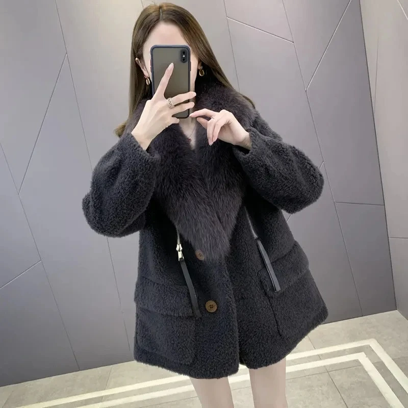 Parka Autumn Winter Jacket Women Clothes Vintage Warm Coat Female Women's Down Cotton Jacket Warm Thick Long Parkas Oversized