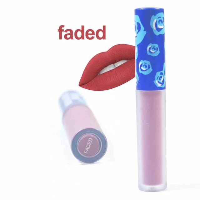 12 Color Matte Liquid Lipstick Waterproof Make Up Long Lasting Purple Pink Red Lip Gloss Nude Mate Lips Stick Liquid Make Up