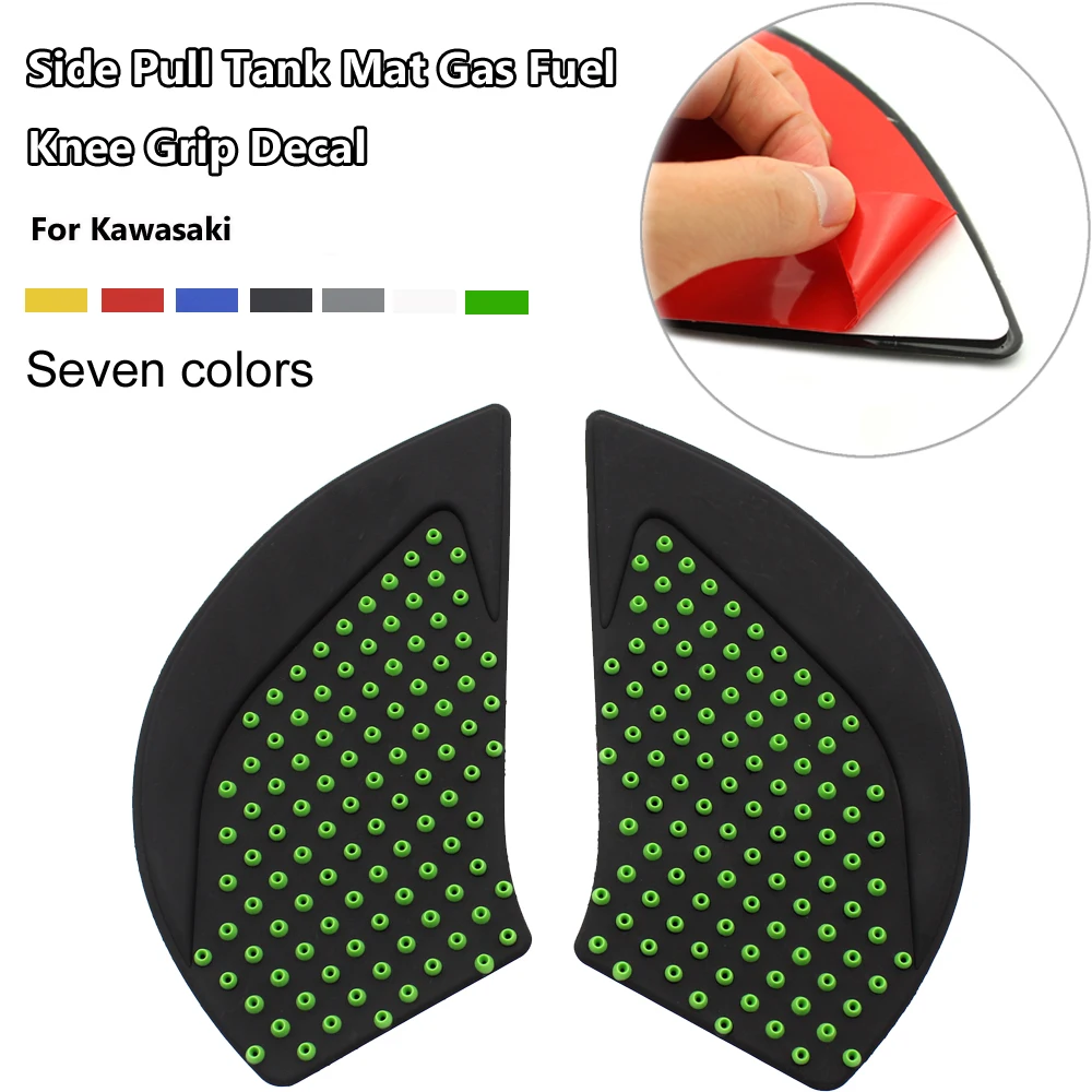 

For Kawasaki Ninja 650 Motorcycle Side Pull Tank Mat Gas Fuel Knee Grip Decal