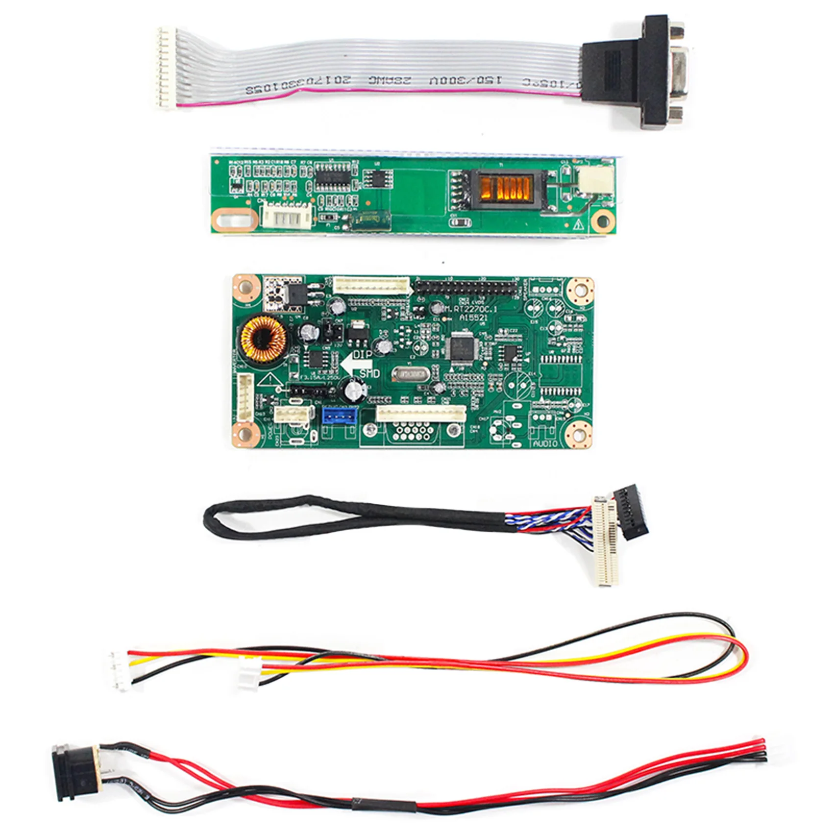 VGA وحدة تحكم بشاشة إل سي دي مجلس ل 15.6 بوصة LP156WH1 B156XW01 N156B3 CLAA156WA01A 1366x768 LCD شاشة