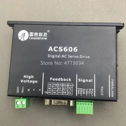 Leadshine ACS606 AC 모터 드라이버 DC 브러시리스 서보 모터 ACS 606 디지털 프린터 용 Allwin Crystaljet Human Challenger