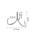 D  barbed hook