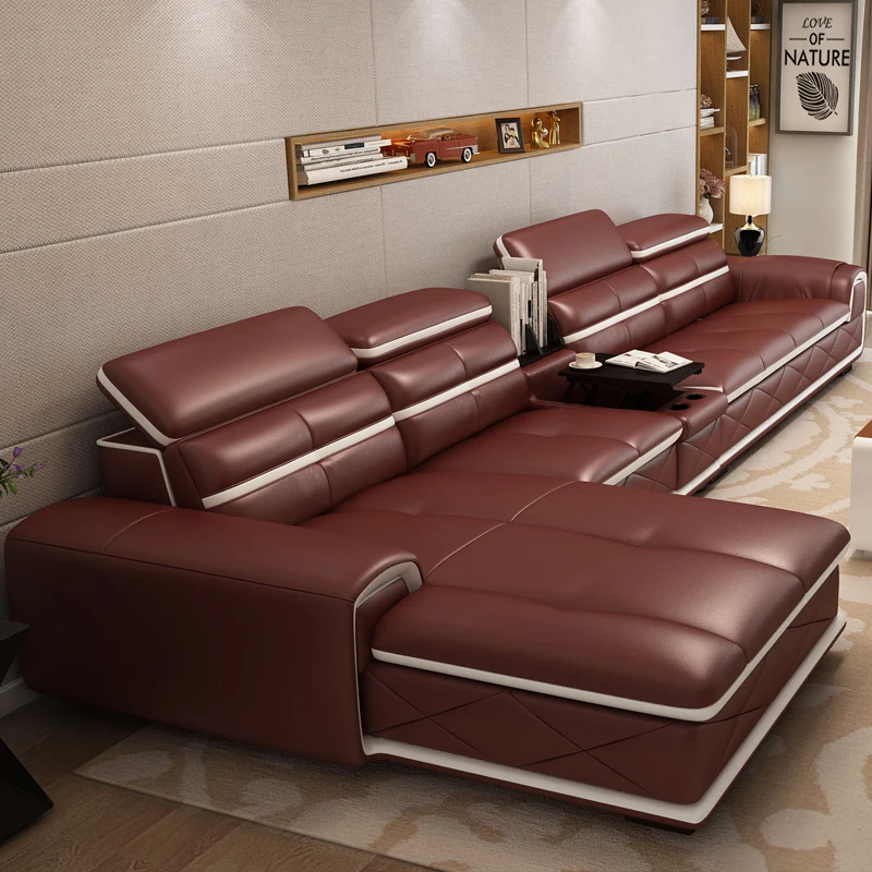 2020 new dubai furniture  sectional luxury and modern corner leather living room arab l shaped 1 2 3 sofa design and prices set