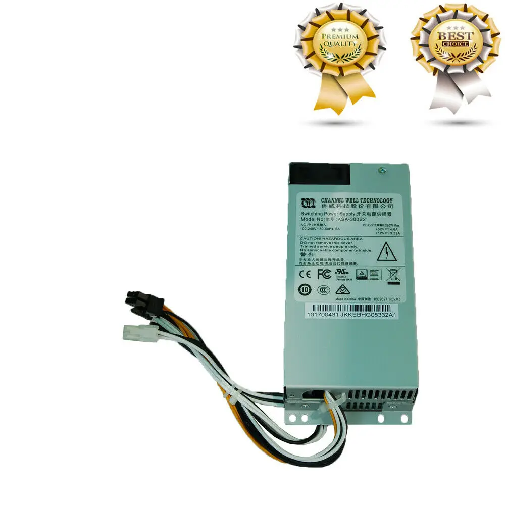 CWT KSA-300S2 100-240V 50-60HZ 5A 280W power supply