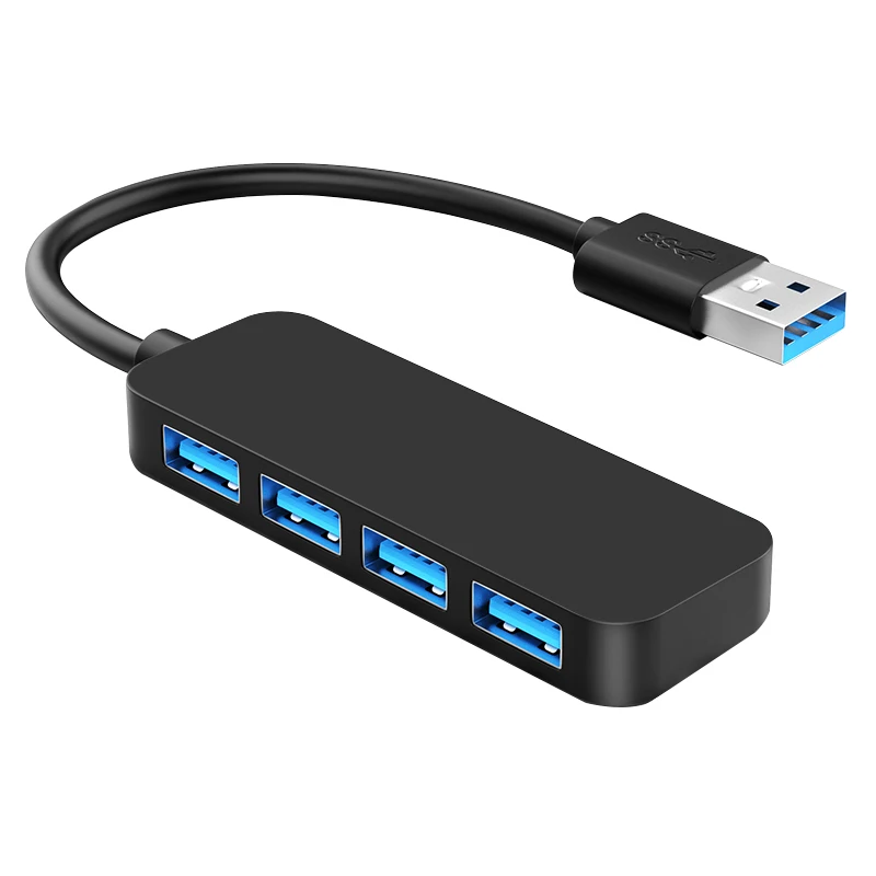 High Speed USB 3.0 Hub Speed 4 Ports Splitter usb hub 3.0 Adapter laptop accessories usb For PC Computer for Laptop Computer