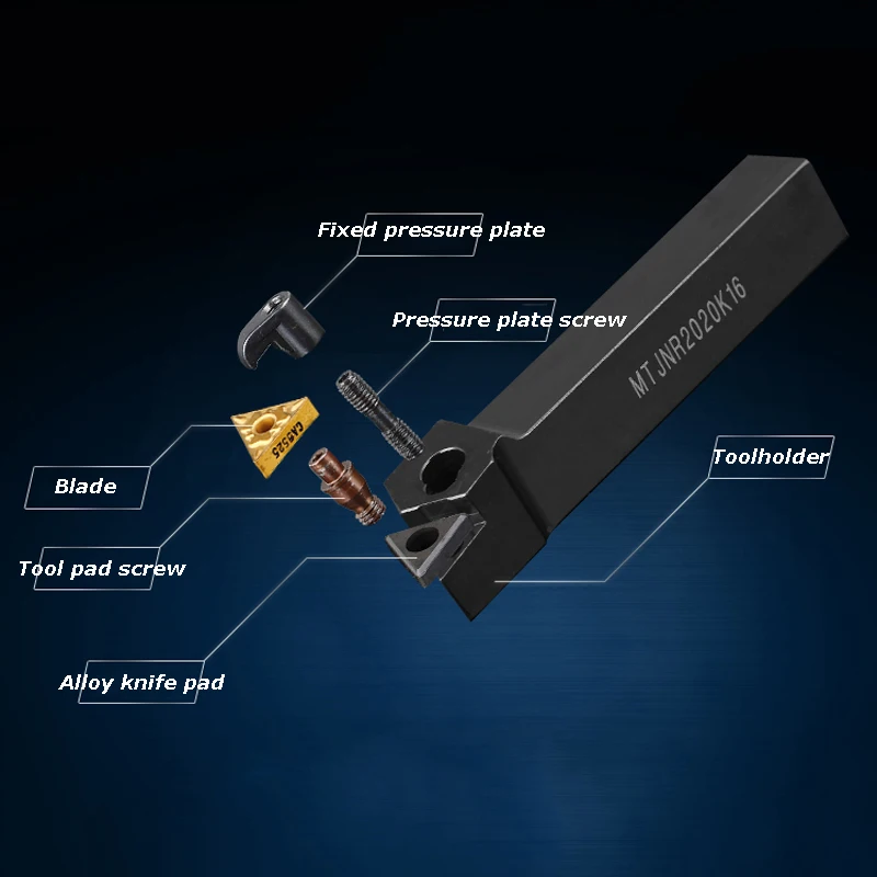 Torno ferramentas titular ferramenta de torneamento externo conjunto mtjnlr1616k16 mtjnl1616k16 mtjnlr2020k16 mtjnl2020k16 mtjnr2525m16 mtjnl2525m16