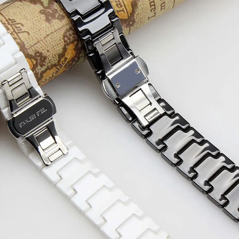 UTHAI A07 Ceramic Strap Band for apple Watch 38mm44mmiWatch bracelet belt watchband apple watch series 4 3 5 SE 6 7