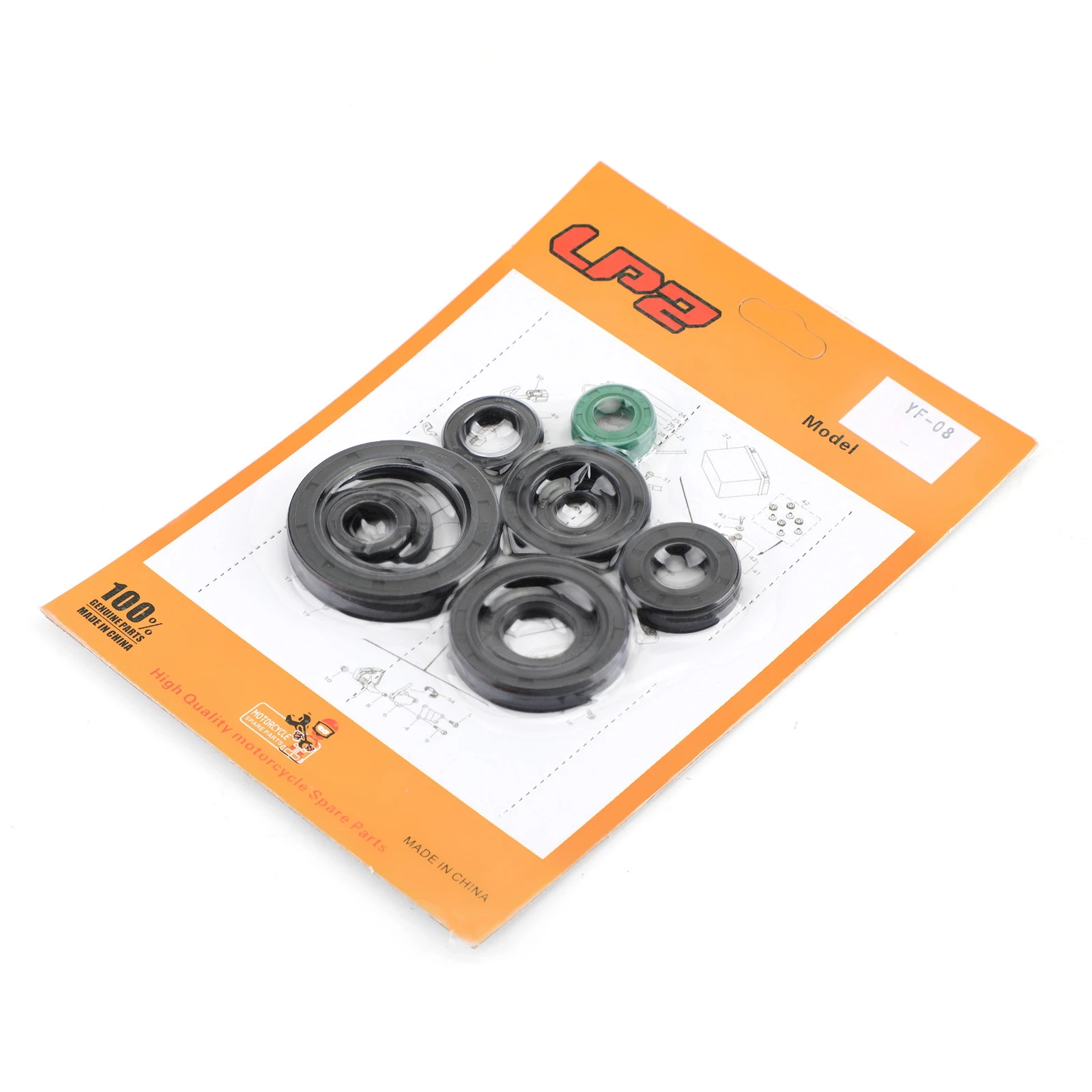 Artudatech Engine Oil Seal Kit Set for Honda CR125R CR 125 R 125R 1987 1988 1989 1990 1991 1992 1993 1994 1995 1996 1997-2003 - view 3