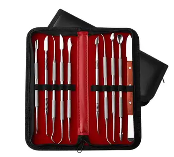 sieraden snijwerk kit messenset tandheelkundige graveren graver Tandtechnisch laboratorium wax tool kit tand roestvrijstalen graveergereedschapset