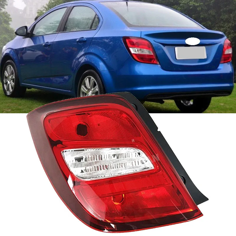 

Yasong For Chevrolet Aveo Saloon/ Sonic 14-16 Rear Bumper Taillight Tail Lamp Brake Light Tail Light Taillamp Headlight Headlamp