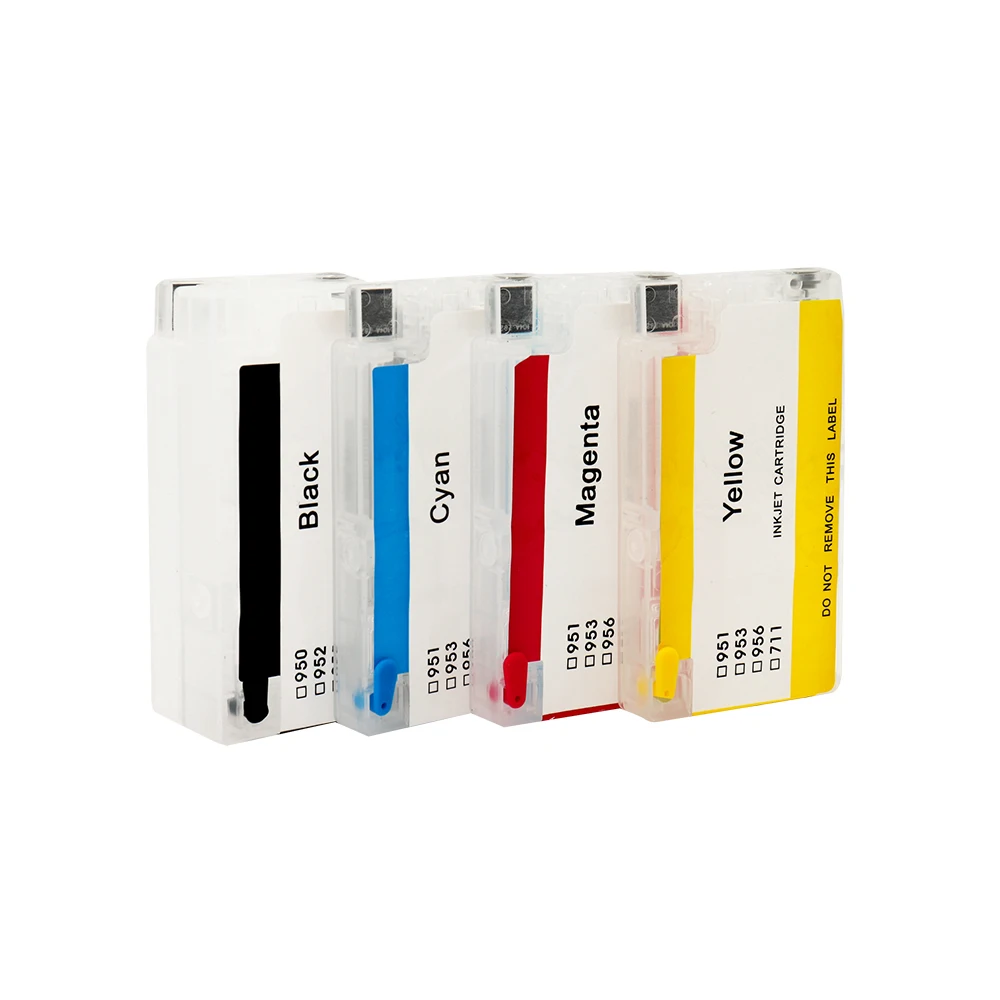 4 PCS Refillable Ink Cartridges With ARC Chip For HP 950 For HP Officejet Pro 8100 8600 8610 8620 8660 8640 8660 8615 8625