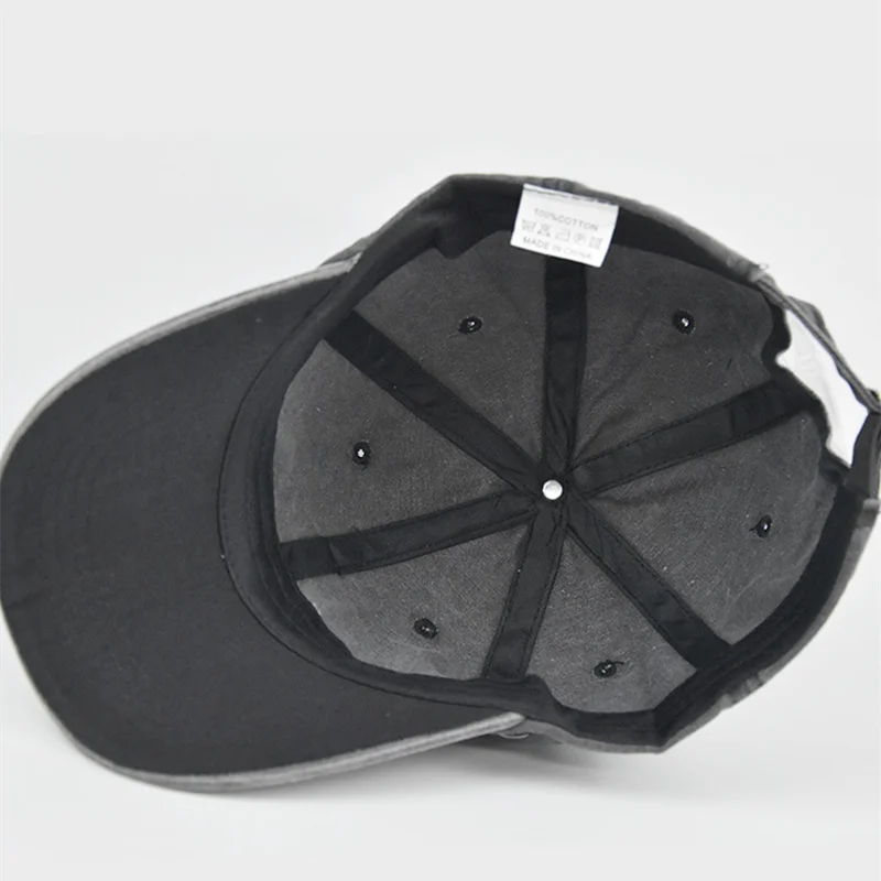 شعار مخصص قبعات البيسبول للرجال خمر المتعثرة غسلها Snapback قبعة للجنسين قابل للتعديل القطن الكبار الاطفال قبعات الوالدين والطفل #5