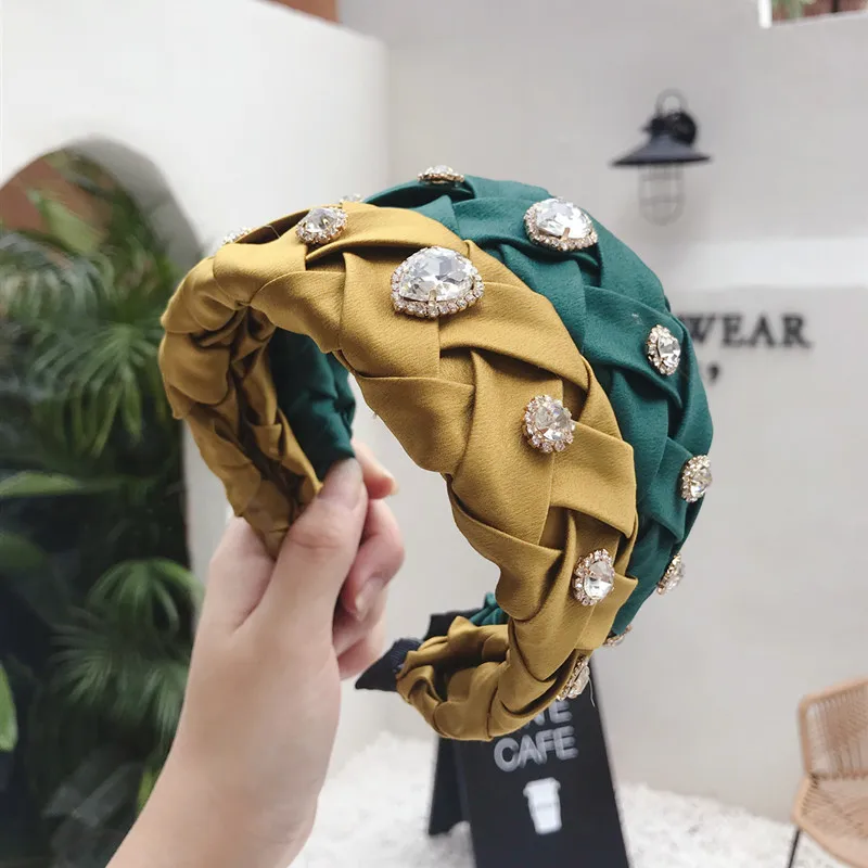 Fashion lady Phnom Penh hair hoop Hair Accessories Women Girls Handmade Hair Band Hair Ponytail Rope Hairbands headwear 2019 new