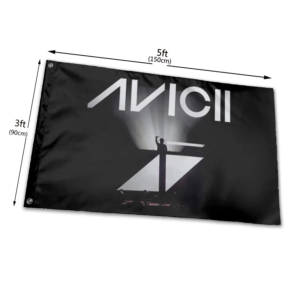 Popular Dj Avicii Promotion Flag for Men and Women, Latest Design, Comfortable, Xs3Xl, New