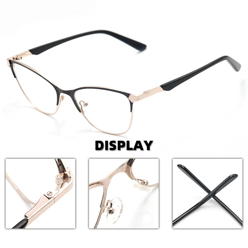 Anti Blue Light Glasses Frame Women Vintage Spectacles Eyewear Eyeglasses For Women\'s Optical Prescription Reading Glasses 2022