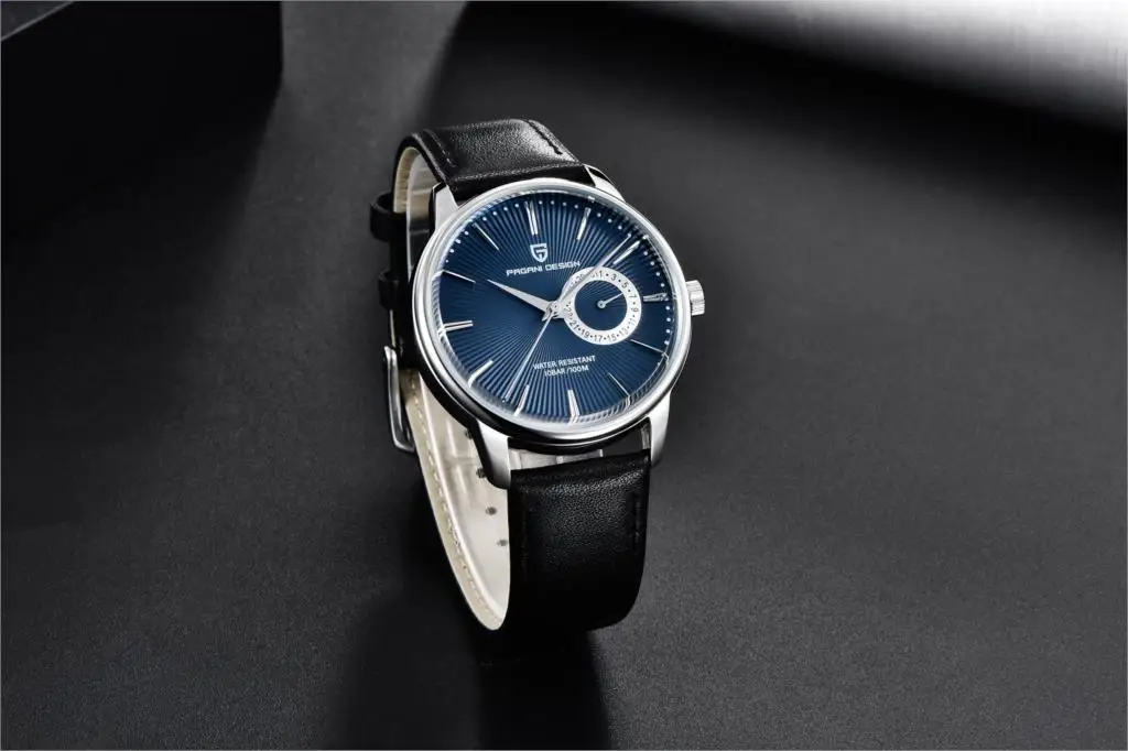 Original PAGANI DESIGN 1654 Modische Casual Sportuhr Herren Militäruhr Edelstahl Wasserdichte Quarzuhr Reloj Hombre – Detail 5