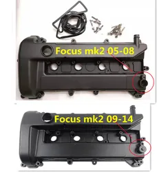 New Upgrade Aluminium Alloy Engine Cylinder Valve Cover For Ford Focus MK2 2005-2014