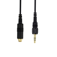 Canfon Audio Cable Adapter Lavalier Mic Input for Sennheiser Rode Saramonic Boya to Sony UWP V1D11D21 Wireless Microphone System