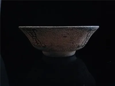 Exquisite Relief Pattern Jade Tea Bowl Ornaments