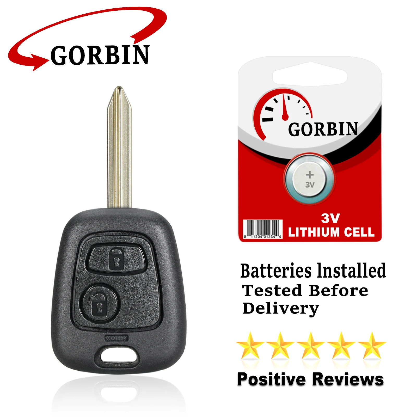 GORBIN SX9 Blade Car Remote Key for Citroen Saxo Picasso Xsara Berlingo C1 C2 C3 C4 Car Key PCF7961/ID46 Chip 434mhz