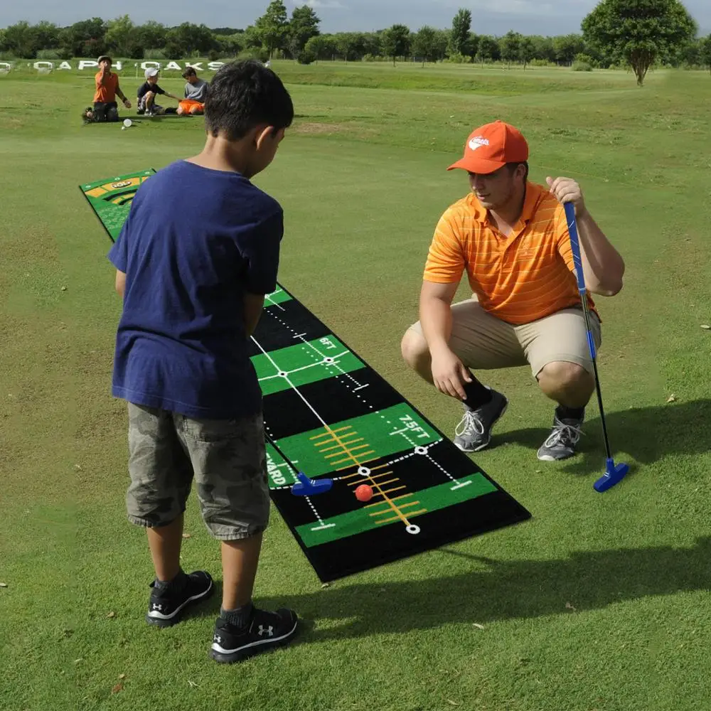 alfombra golf de entrenamiento para interior 3m práctica suministros