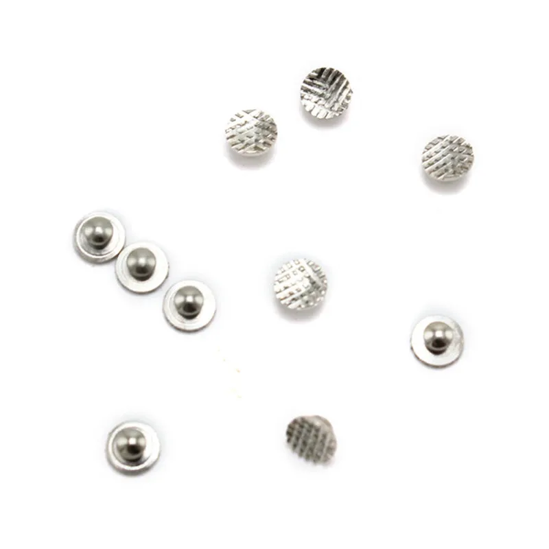 10Pcs/pack Dental Orthodontic Lingual Button For Bondable Round Mesh Base Monoblock Orthodontic Materials