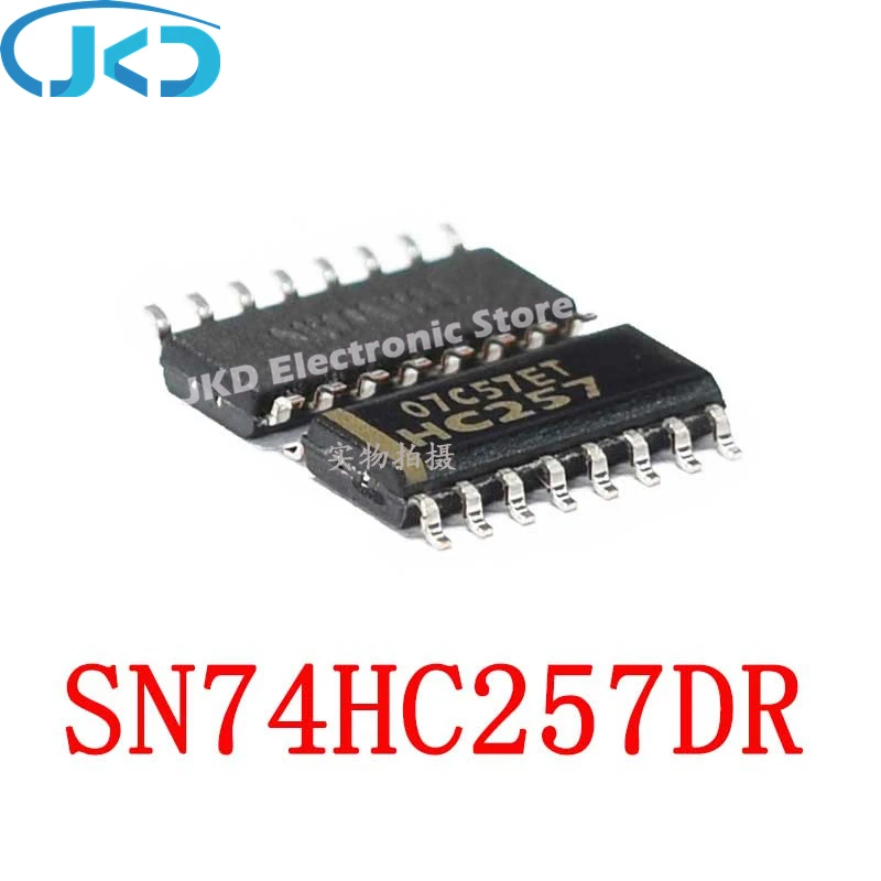 10pcs 74HC257DR 74HC257D 74HC257 SOP-16 New IC