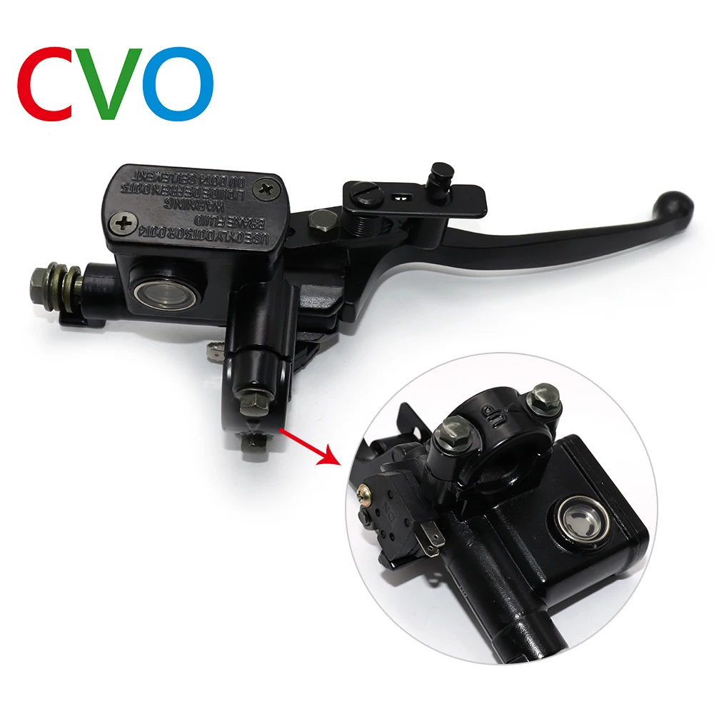 Motorcycle brake Pump Buggy 50-250CC Scooter Universal Cylinder Hydraulic Pump Clutch Handle Accessories Left Right Brake Lever