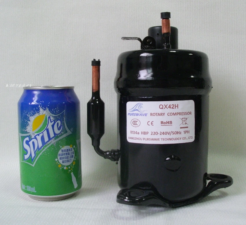 Imagem -02 - Compressor Desumidificador de Refrigeração Qx36h Qx65h para Micro Armário ar Condicionado Refrigerador Hbpr134a Novo
