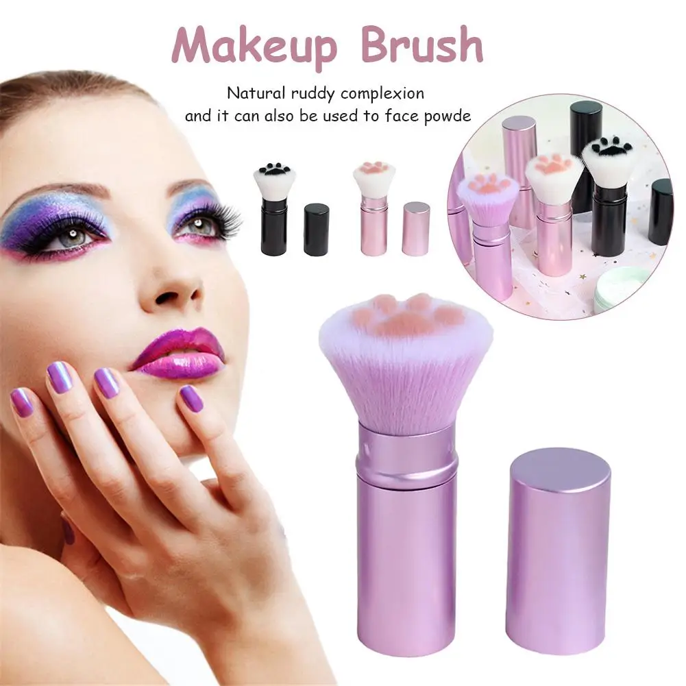 Makeup Brush Japanese Telescopic Makeup Pen Face Powder Cosmetic Brush for Blusher Application Daily Makeup