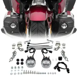 LED Fog Lights Attachment Kit For Honda Gold Wing 1800 GL1800 2018-2025 2019 Replace of 08V70-MKC-A00