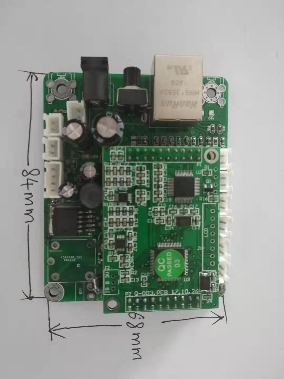 Modulo di decodifica della rete IP modulo di trasmissione della rete Audio IP