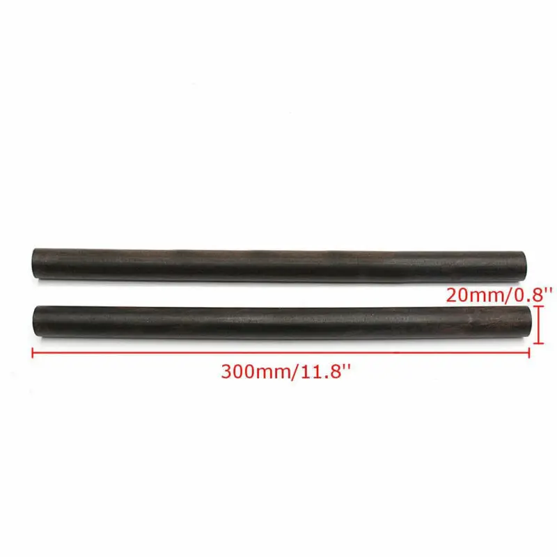 20mmX300MM ebony wood black Eog jewelry stick