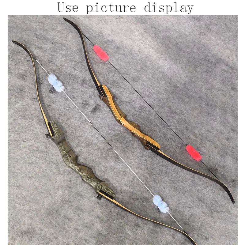 2pcs 양궁 Bowstring 안정제 토끼 머리 안정제 Recurve Bow Longbow Sliencer 대상 슈팅 액세서리