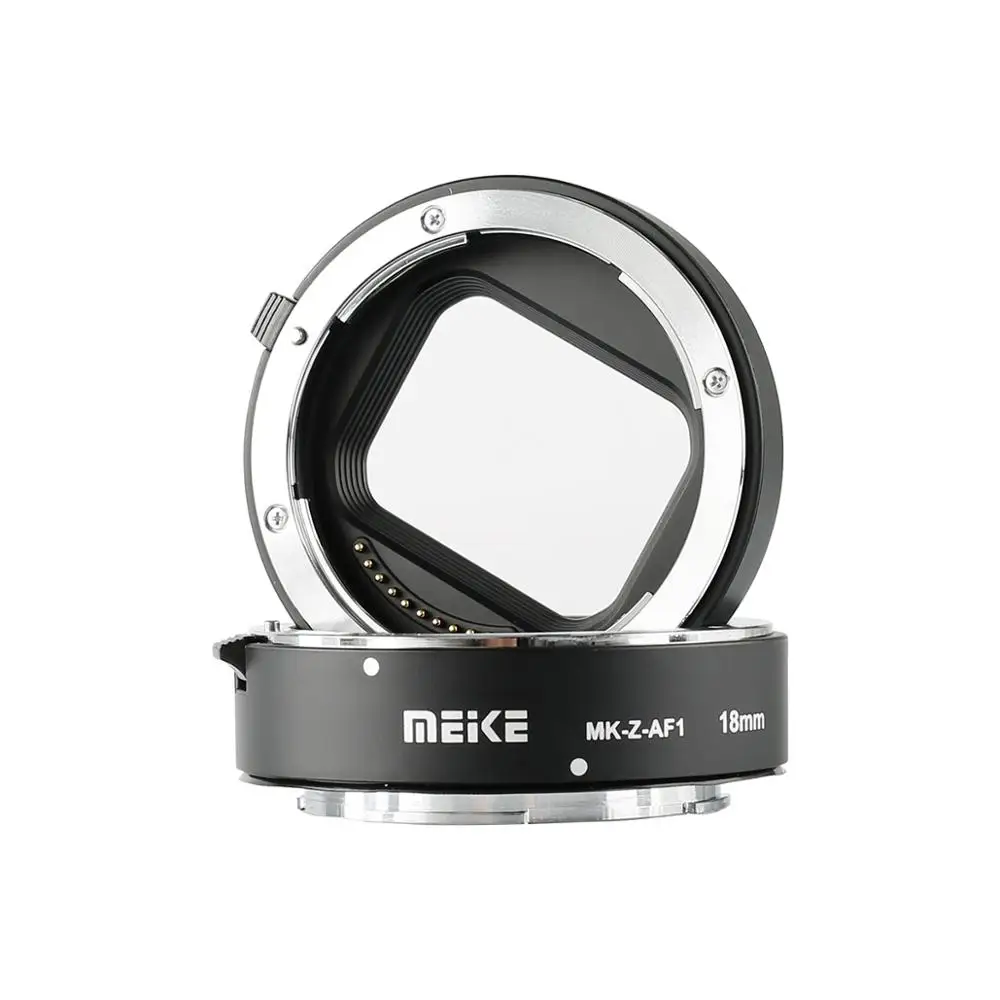 MEKE Meike MK-Z-AF1 Metal AF Macro Extension Tube Auto Focus Adapter ring 11mm 18mm for Nikon Z5 Z6 Z7