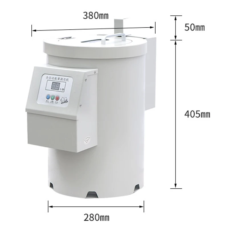 220V 商業栗皮むき機家庭用小型栗殻むき機 8 ナイフ殻むきと栗の皮むきアーティファクト