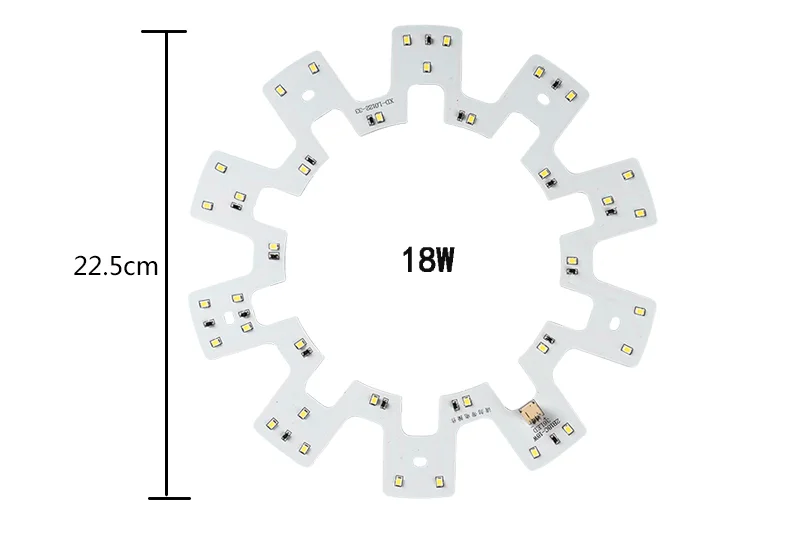 12W 18W 24W oprawa sufitowa LED pierścień Panel koło światła 5730 LED okrągła płyta sufitowa okrągła lampa ze śrubą magnetyczną + sterownik