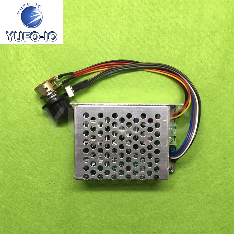 Free Ship 3pcs DC Two-Wire Brush Motor Speed Governor 6v12v24v36v30a Digital Display Speed Digital Dial