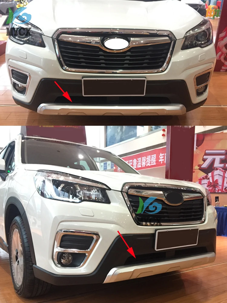 Skid PlateBumper Guard Bumper Protection Bull Bar For Subaru Forester 2019 2020+,New ABS Material, JP Original Style,Recommended