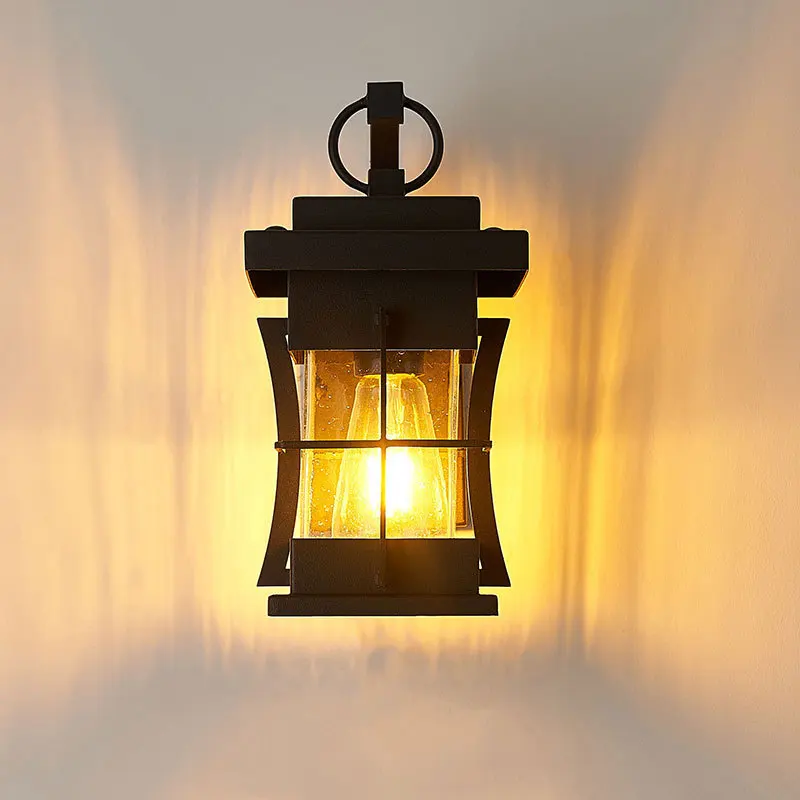 

Waterproof Sales Outdoor LED Wall Lamp Chinese Minimalist Villa Gate Courtyard Light Exterior Wall Light Aisle Balcony Light