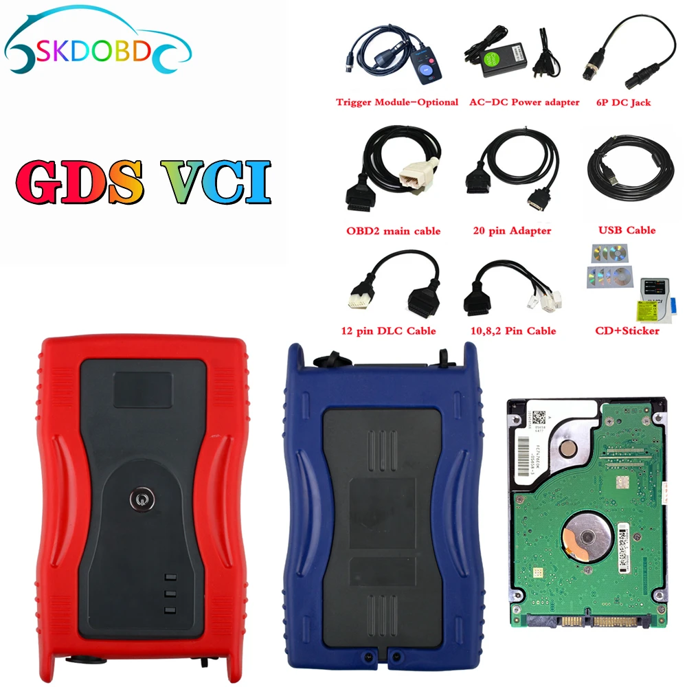 

Best Quality GDS VCI Auto Diagnostic Tool OBD2 OBDII Diagnose Programming Interface Software V2.02 Used for Kia /Hyundai Car