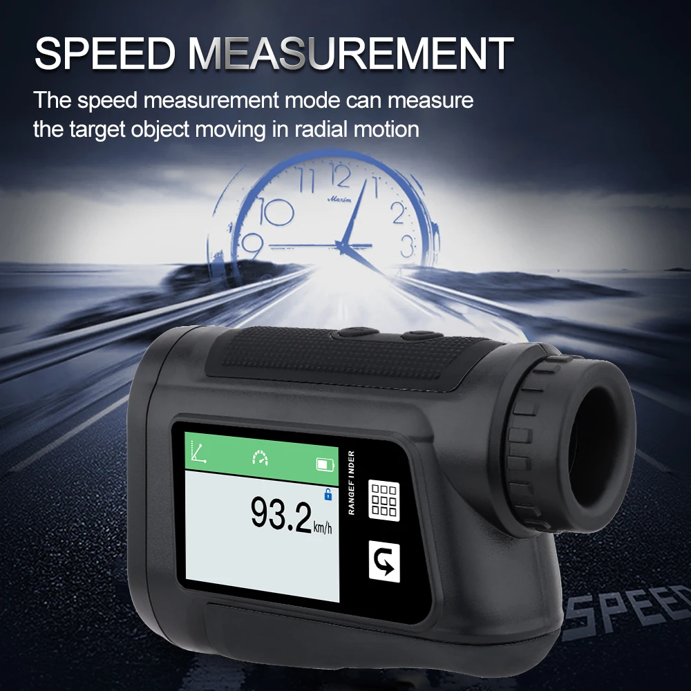 Gvda teleskop laser entfernungs messer 6x laser entfernungs messer bandmaß 1500m 1000m 800m 600m entfernungs messer für golfjagd sport