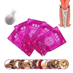 10/20 pieces of cotton detoxification tampon medicinal cleaning pearl Chinese medicine female vagina treatment