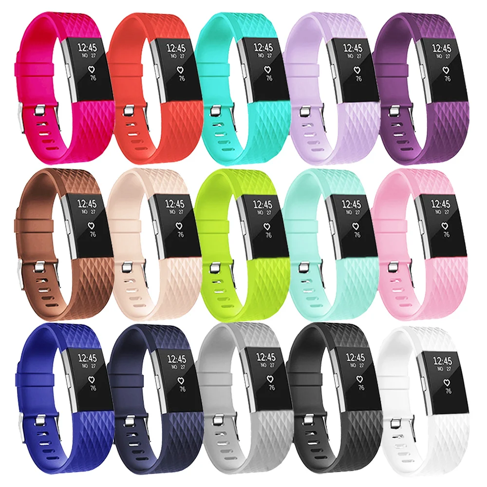 Pulseira de pulso para fitbit carga 2 banda relógio acessórios para fitbit carga 2 pulseira inteligente bandas substituição