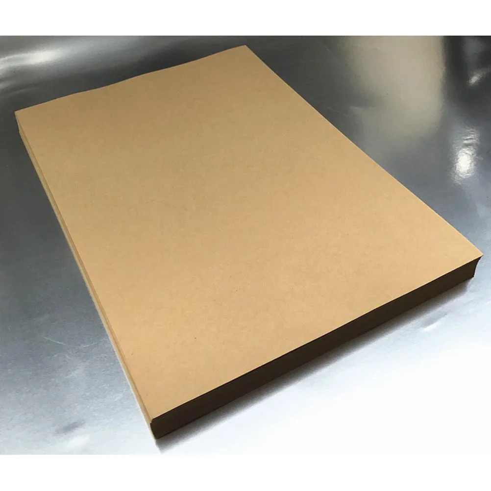 50 Sheets 21x29cm A4 Blank Kraft Paper Retro Stationery Paper Vintage Vintage Vintage Vintage Letter Paper Stationery (Weight