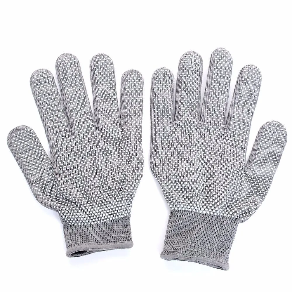 Guantes protectores resistentes al calor para rizar el cabello, guantes de trabajo de hierro plano recto, anticorte, alta calidad, 2 uds.